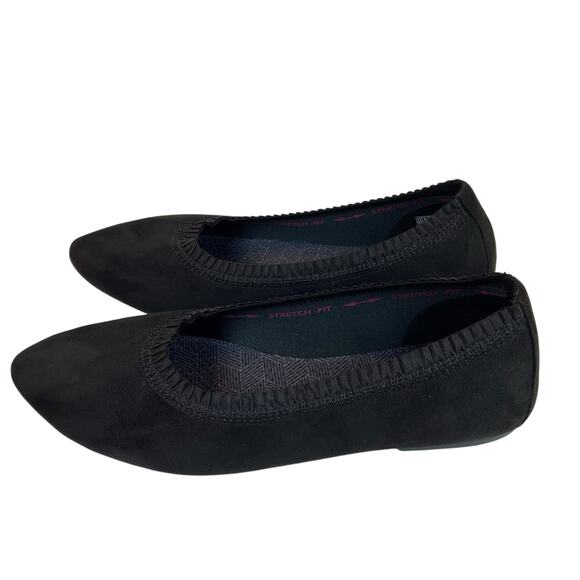 Skechers Cleo Ballet Flat Air Cooled Memory Foam in Black Size 11 Women's - Picture 1 of 6